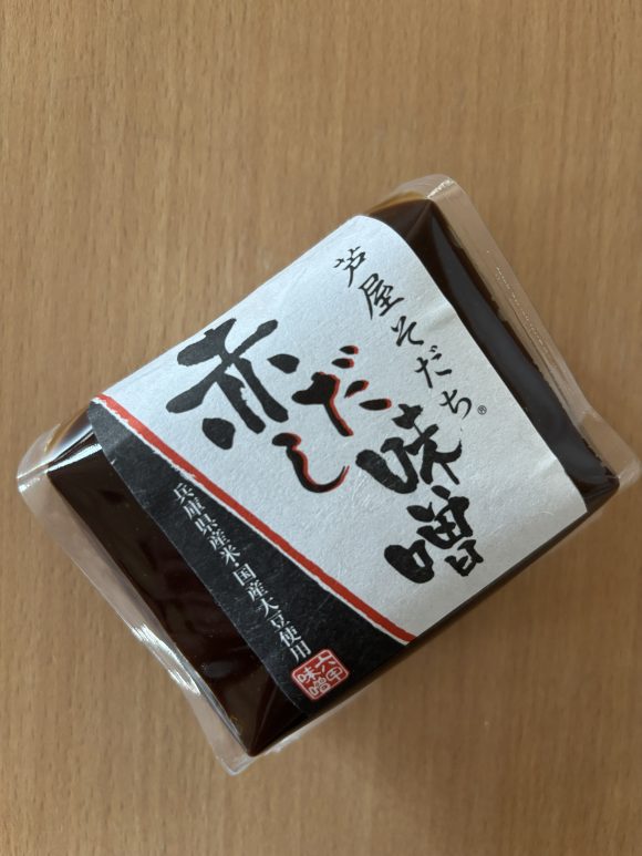 六甲味噌製造所の芦屋そだち赤だし味噌